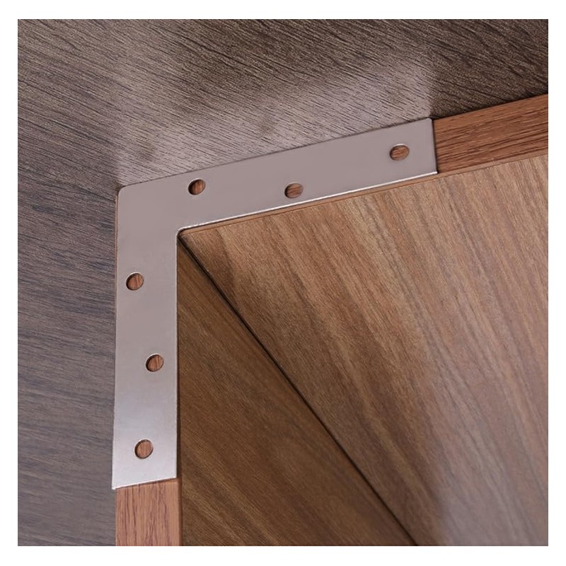 Alise L Flat Brackets,Corner Bracket Corner Brace Mending Plate Repair