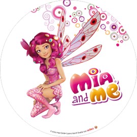 Tortenbild Mia and Me "Mia White", 16 - 38 cm, Round (20 cm)