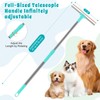 Walverdant Carpet Rake Pet Hair Removal Tool, Dog Hair Remover,