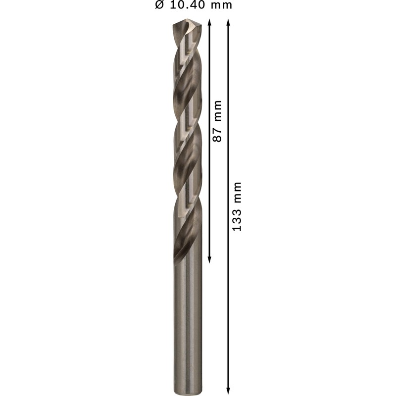 Bosch 5x PRO Metal HSS-G Twist Drill Bit Standard Length