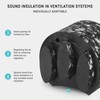 neverest® ESD 80mm in-line Duct Sound Absorbing Tool Sound Insulation