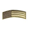 USA Flag Rocker Tab 3.5 x 1.0 Hook Patch (ROC2)