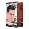 Tinte En Gel Loquay Para Hombre Castaño Oscuro Barba Bigote