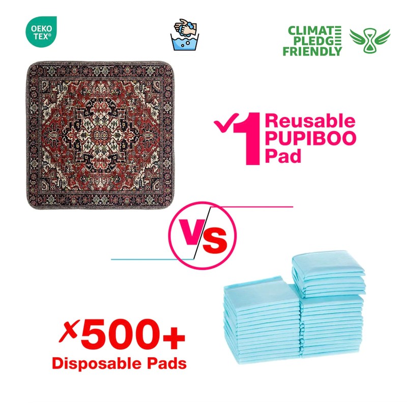 PUPIBOO Washable Pee Pads for Dogs - XXL (1 Pack)
