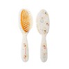 Rock & Ruddle Soft White Natural Boar Bristle Hairbrush for