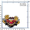 Patch SESAM STREET MUPPETS ANIMAL PARTY Hard Rockabilly Monster Biker