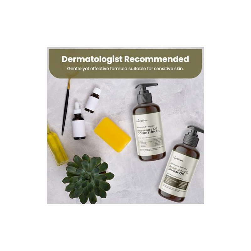 Aquableu Set De Champú Y Acondicionador Advanced Therapy Anti-Finning Con