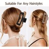 Hair Clips for Women，4.3 Inch Large Hair Claw Clips for