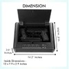 Vaiyer Gun Safe for Pistols, Biometric Pistol Safe Firearm Quick-Access