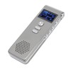 Voice Recorder MP3 WAV 192kbps Noise Reduction Dual Microphone Password