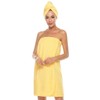 ROSYLINE Bath Towel for Women Towel Wrap with Hair Drying&Adjustable