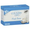 Country Life Fresh Linen Bar Soap 5 Pack