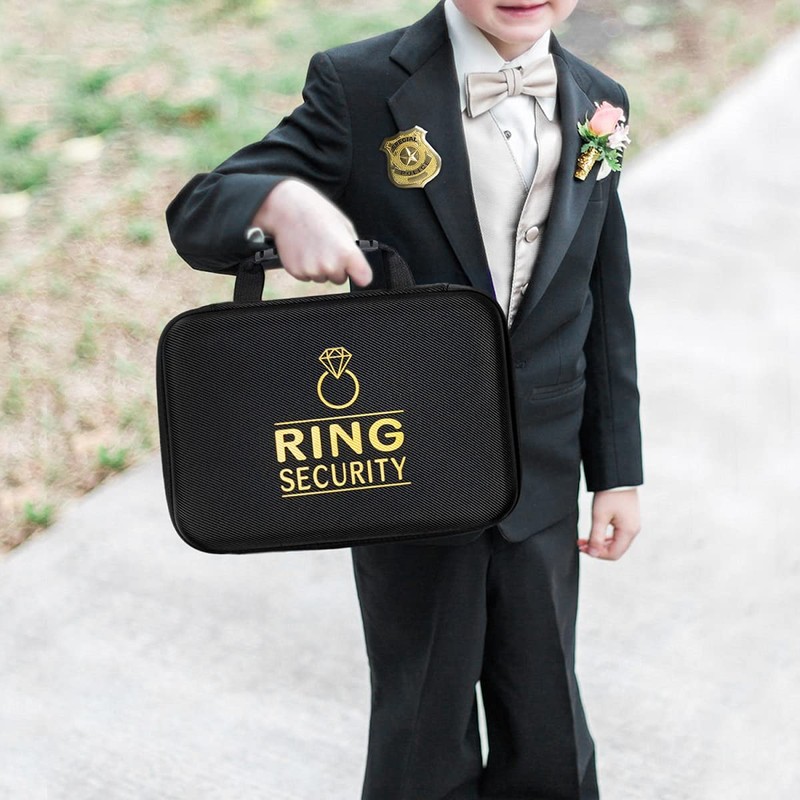 Ring Security Wedding Ring Bearer Proposal Box Gifts, Sunglasses, Kids