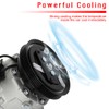 cciyu Air Conditioning Compressor 2007-2012 Fit for Hyundai Elantra 2.0L