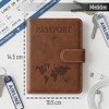 Timotech Porta Pasaporte y Visa con Protección RFID, Funda para