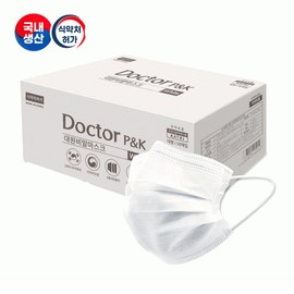 Dr. PNK Dental Mask 150 sheets large white / 닥터피엔케이 덴탈마스크 150매 대형 화이트