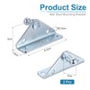 sourcing map 10MM Ball Stud Mounting Bracket, 2PCS Gas Struts