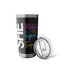 She Motivates Inspires Empowers International Women's Day Stainless Steel Insulated