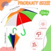 Hillban 12 Pcs Umbrella DIY Second Line Umbrella Parasol for