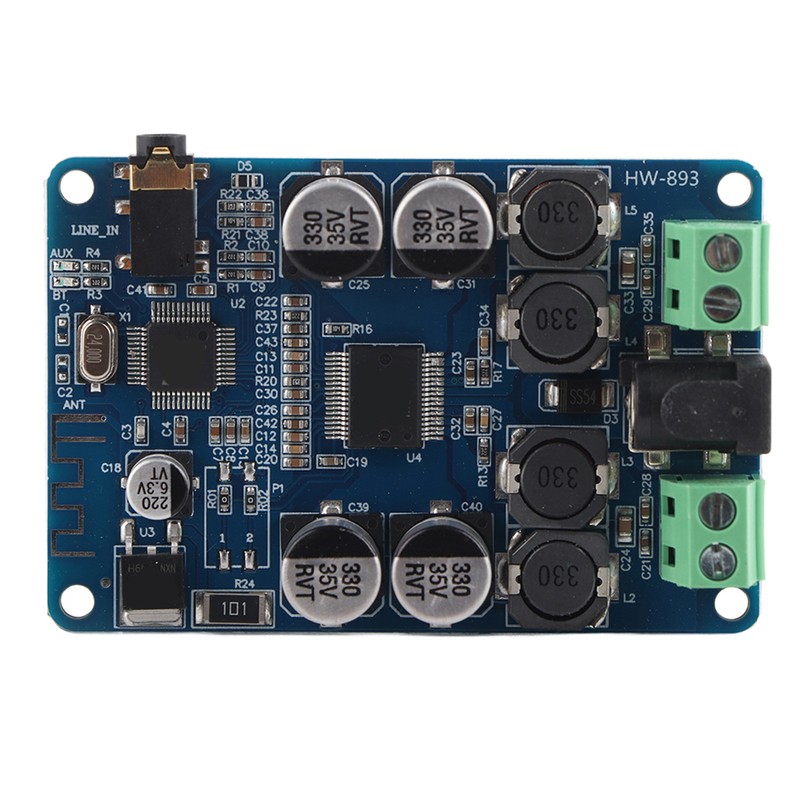 TDA7492P 2x25W Bluetooth V2.1 Audio Power Amplifier Board with AUX