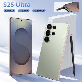 Free Shipping Original S25 Ultra+ 5G Smartphone 12GB+1TB Android 14 Big Screen with Spanish Operating Language OLTEcolor: Gray, ram: 12g, storage capacity: 512 GB, plug: AU