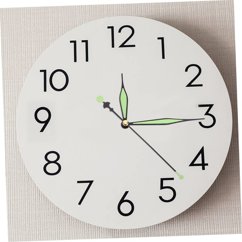 COHEALI 10 Sets DIY Luminous Clock Hands for Creative Clock