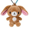 Sanrio Mini Mascot Holder Sugar Bunnies (Black Rabbit) Polyester, Steel