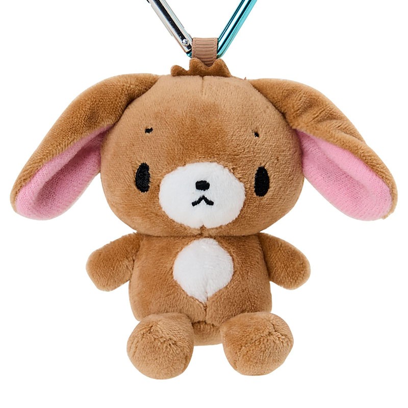Sanrio Mini Mascot Holder Sugar Bunnies (Black Rabbit) Polyester, Steel