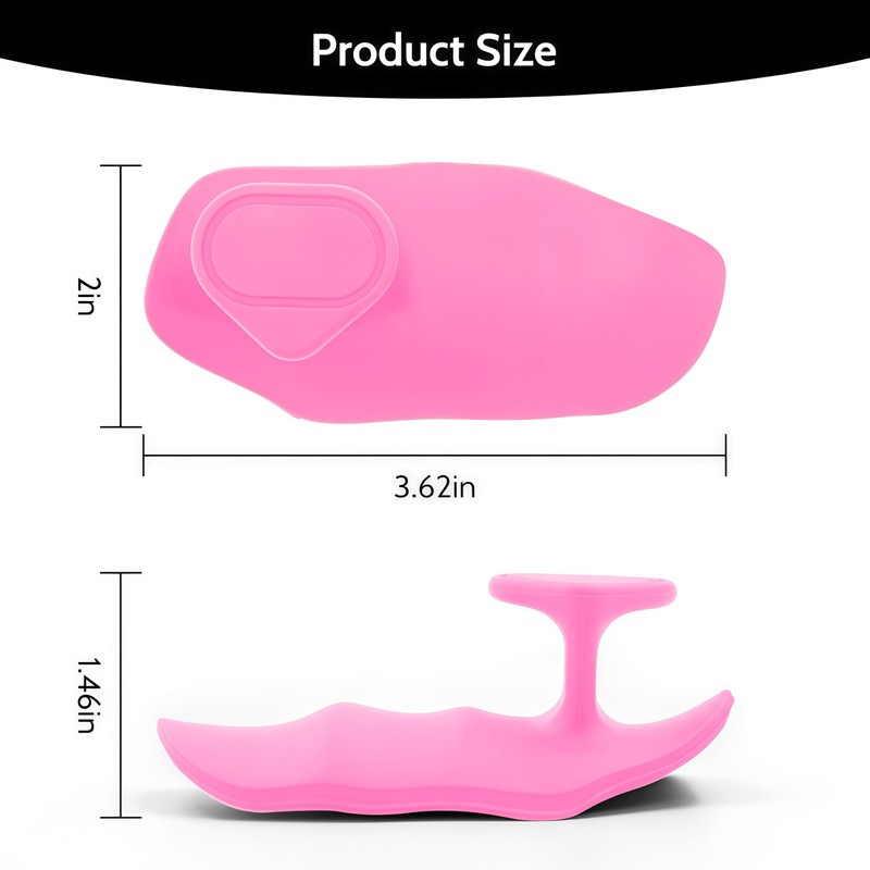 Rubber Gym Grips Fingerless Workout Grips - Ergonomic Rubber Hand