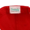 Trendy Apparel Shop gorra plana para niños pequeños, Rojo, Talla