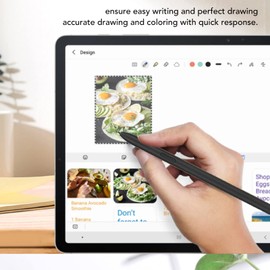 Galaxy Tab S8 Stylus S Pen Replacement, Touch Pen Standard Replacement Tips for Tab S8 Stylus Smart Pen for S8 Plus Stylus Pen with High Sensitivity for SM X700 SM X800 SM X900 Tablet