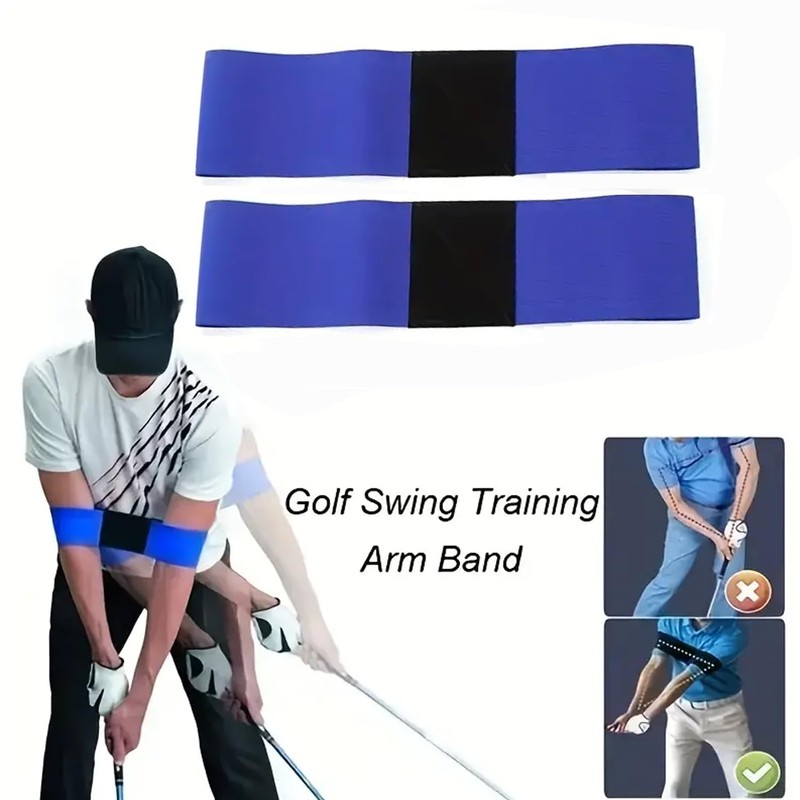 HMPBEFU Golf Swing Training Aid- Swing Correcting Arm Band Golf