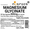 Nutrics® 800mg (per Capsule) Magnesium GLYCINATE 90 V Capsules -