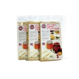 Norpro Cheesecloth Unbleached Cotton 2 Sq Yards. Canning/Straining 367 (3-Pack)