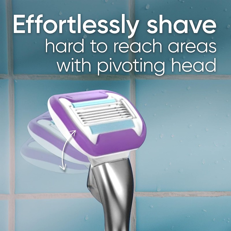 Gillette Venus Extra Smooth Swirl Women's Razor Blade Refills -