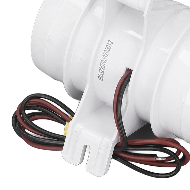 In Line Air Blower 3in 145CFM 12V High Efficiency Marine