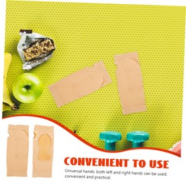 Kisangel 1pair Wrist Thumb Support Compression Sleeve Soft Chafing Wrist Brace for Carpal Tunnel Sports Protection Improved Circulation Left Right Hand Compatible Light Yellow