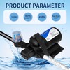 FlowFluid 110V AC Water Pressure Booster Pump for RV,45PSI 4GPM