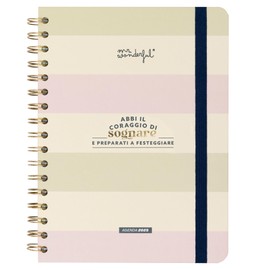 Mr. Wonderful - Office 2025 Weekly Diary - Dare to dream and get ready to celebrate - Includes 8 Sheets of Stickers