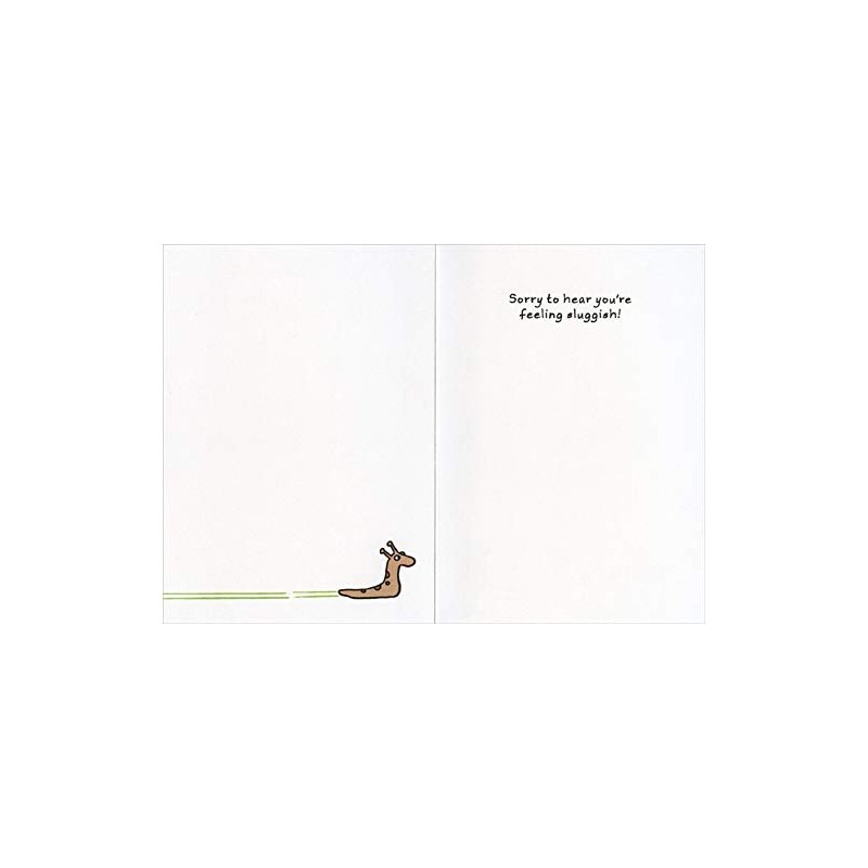 Oatmeal Studios Avoid Salty Foods Funny/Humorous Get Well Card