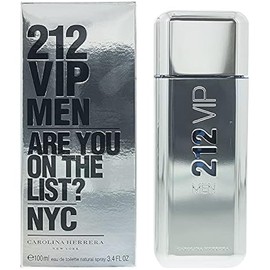 Carolina Herrera 212 VIP Eau De Toilette Spray for Men, 3.4 Ounce