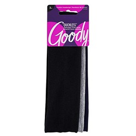 Goody Ouchless Hairwrap Comfort, 2 pulgadas, 3 unidades, (Paquete de 1)