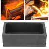 Rectangular Graphite Ingot Mold Jewelry Metal Refining Crucible for Melting