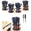 Hair Brush & Comb Set for Drying and Styling Hair Brush 3-Piece Set Blue 5ea