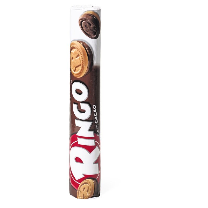 Pavesi: "Ringo" Cocoa Biscuits portions with 18 biscuits - 5.82