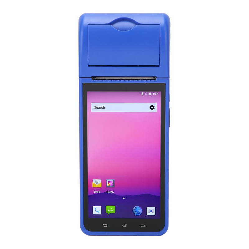 Handheld POS Machine 1280 X 720 HD Screen Thermal Printing