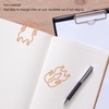100pcs Paper Clips Cute Duck Shaped Decorative Metal Paperclips with
