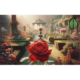 Victorian Rose Fragrance Oil (8oz Bottle) | Candle Making, Soap Making, Room Sprays, Bath Bombs, Lotion, Car Fresheners, Wax Melts | Candeo Candle Supply | Phthalate Free & Prop 65 Compliant