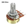 sourcing map WH148 20K Ohm Variable Resistors Single Turn Rotary