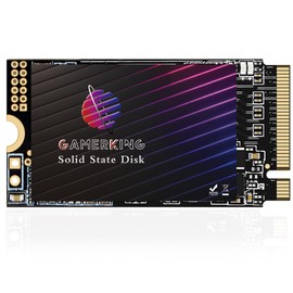 Gamerking M.2 2242 NVMe SSD PCIe Gen3.0 x4 3D NAND TLC Unidad interna de estado sólido de alto rendimiento M Key 42 mm, compatible con computadora de computadora portátil Ultrabook Tablet